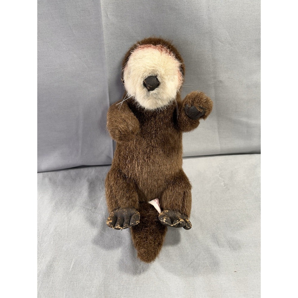 vintage‎ 1995 Dakin Sea Otter Plush Toy 8" Has Wear stuffed animal